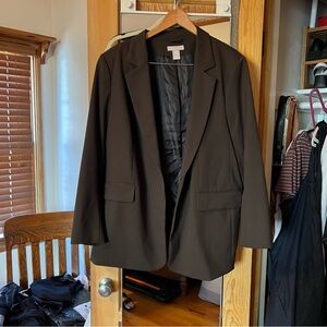 H&M dark olive women’s Blazer